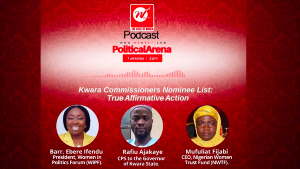 Kwara Commissioners Nominee List: True Affirmative Action