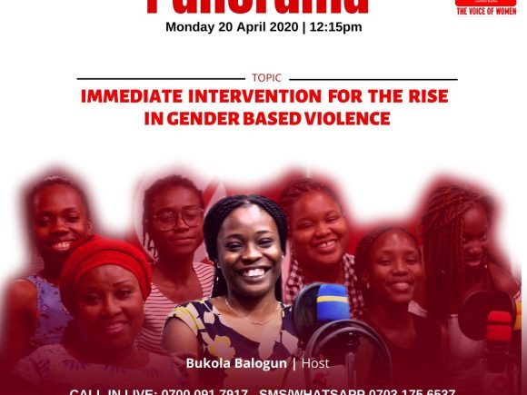 Panorama Monday: “Immediate Intervention for the Rise in Gender Based Violence