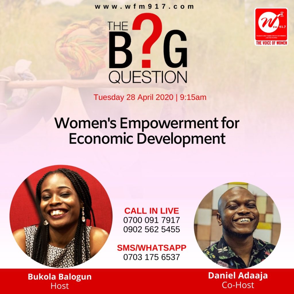 The Big Question: Women’s Empowerment for Economic Development
