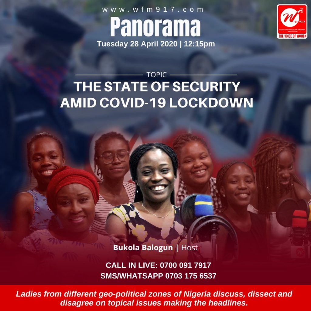 Panorama: “The State of Security Amid COVID-19 Lockdown