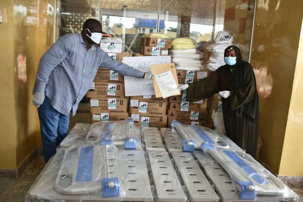 Aisha Buhari supports COVID-19 fight