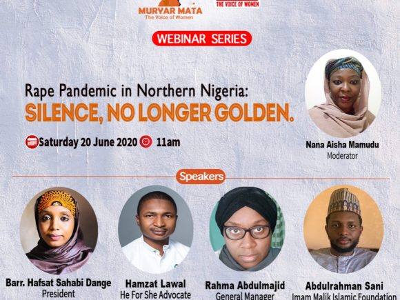 Webinar Series – Rape Pandemic in Nigeria: Silence No Longer Golden