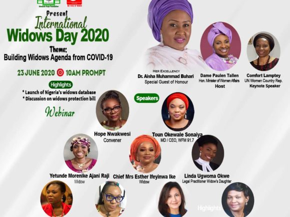 Almanah Hope Foundation in Collaboration with Federal Ministry of Women Affair & WomenRadio 91.7 Presents – International Widows Day 2020