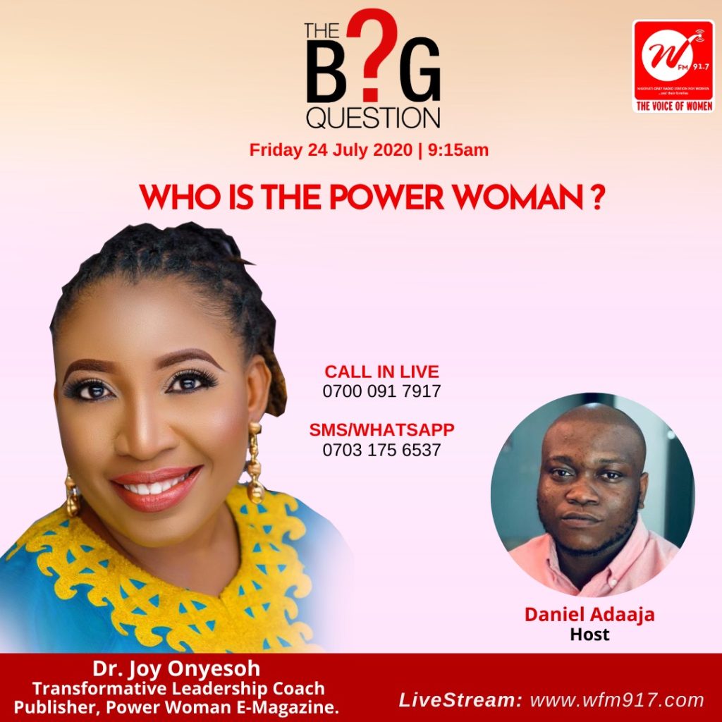 The Big Question: Who is the Power Woman?