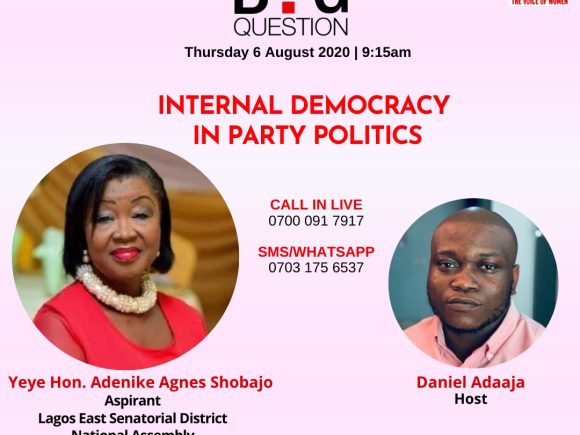 The BigQuestion: Internal Democracy in Party Politics