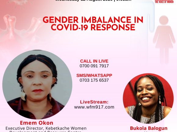 Gender Imbalance in COVID-19 Response