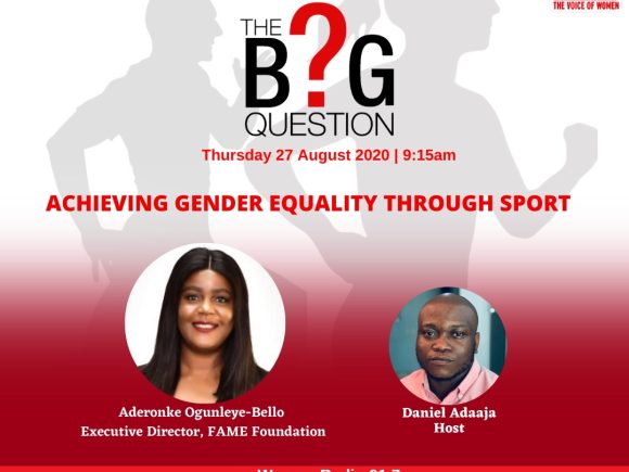 The Big Question: Achieving Gender Equality Through Sport