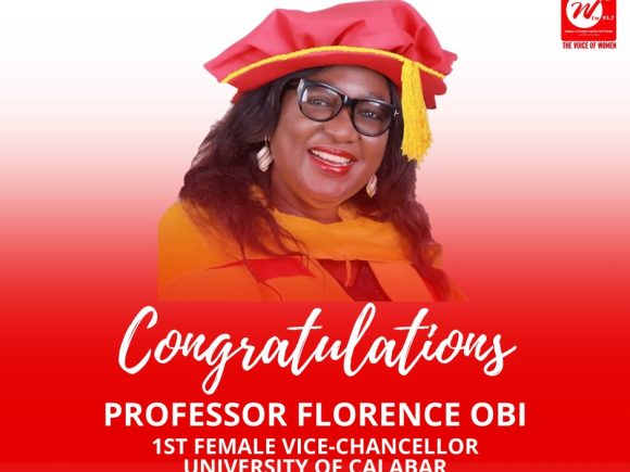 Congratulations: Professor Florence Obi, First Female Vice Chancellor University of Calabar