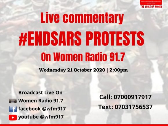 Lice Commentary: #ENDSARS PROTEST on Women Radio 91.7