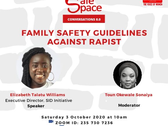 Safe Space Conversation 8.0 – Family Safety Guidelines Against Rape