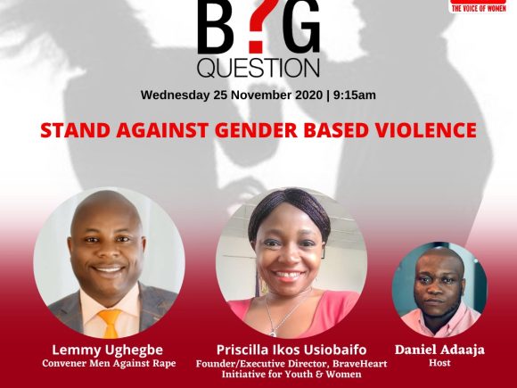 The Big Question – Stand Against Gender Based Violence