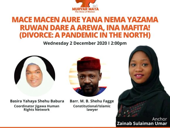 MACEN MACEN AURE YANA NEMA YAZAMA RUWAN DARE A AREWA, INA MAFIRA! (DIVORCE: A PANDEMIC IN THE NORTH)