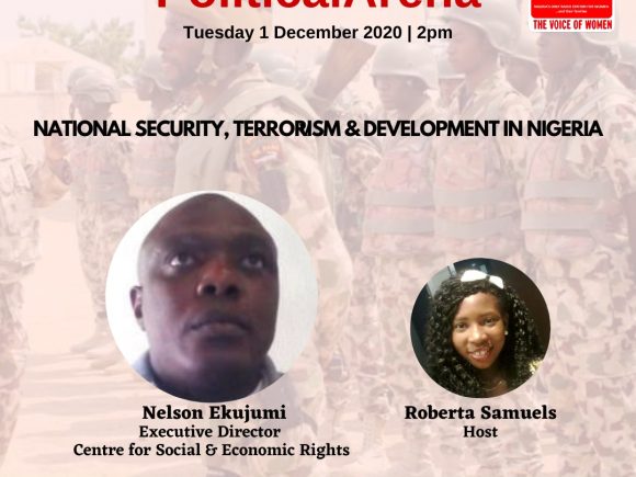 Political Arena: National Security, Terrorism & Development in Nigeria