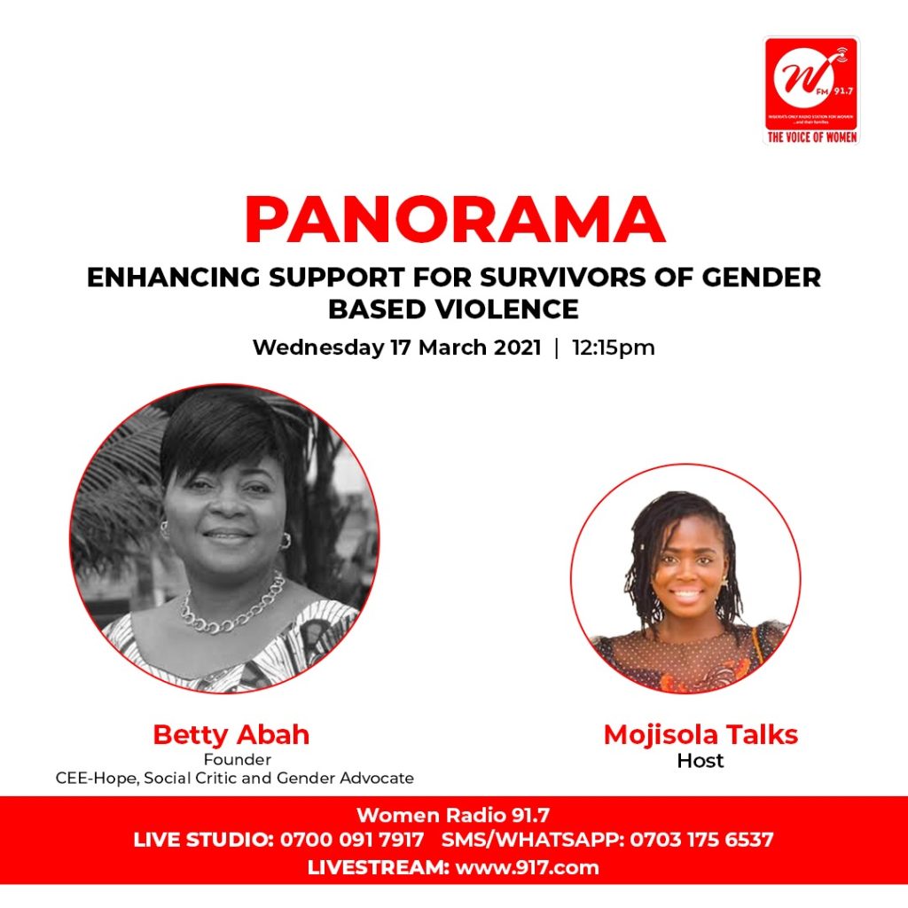 Panarama: Enhancing Support for Survivors of Gender Based Violhttps://wfm917.com/ence