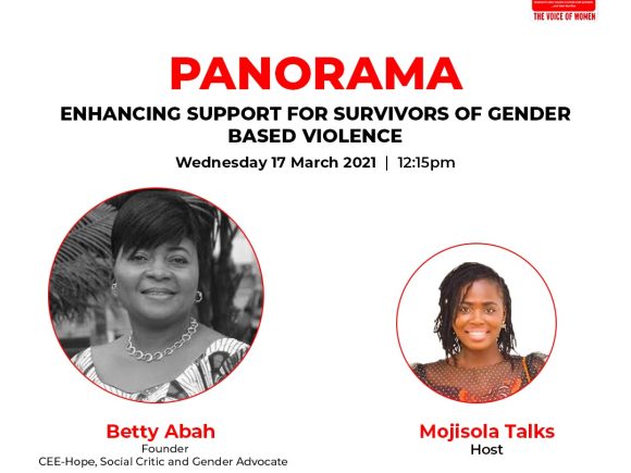 Panarama: Enhancing Support for Survivors of Gender Based Violhttps://wfm917.com/ence