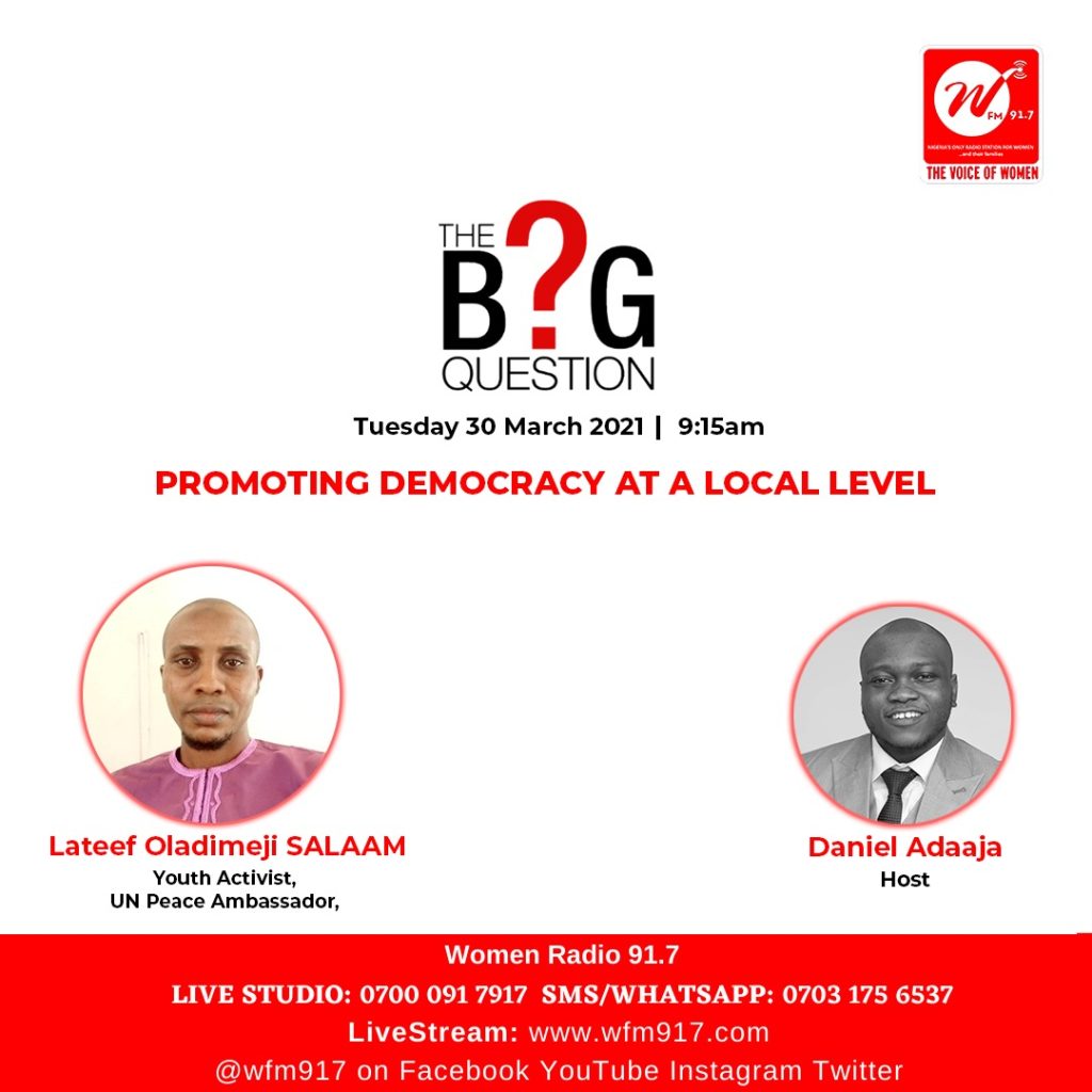 The Big Question: Promoting Democracy at a Local Level