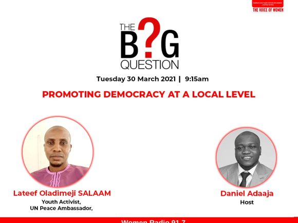 The Big Question: Promoting Democracy at a Local Level