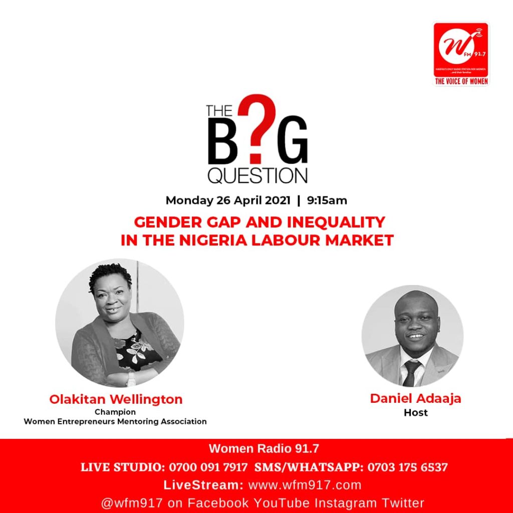 The Big Question: Gender Gap & Inequality in the Nigeria Labour Market