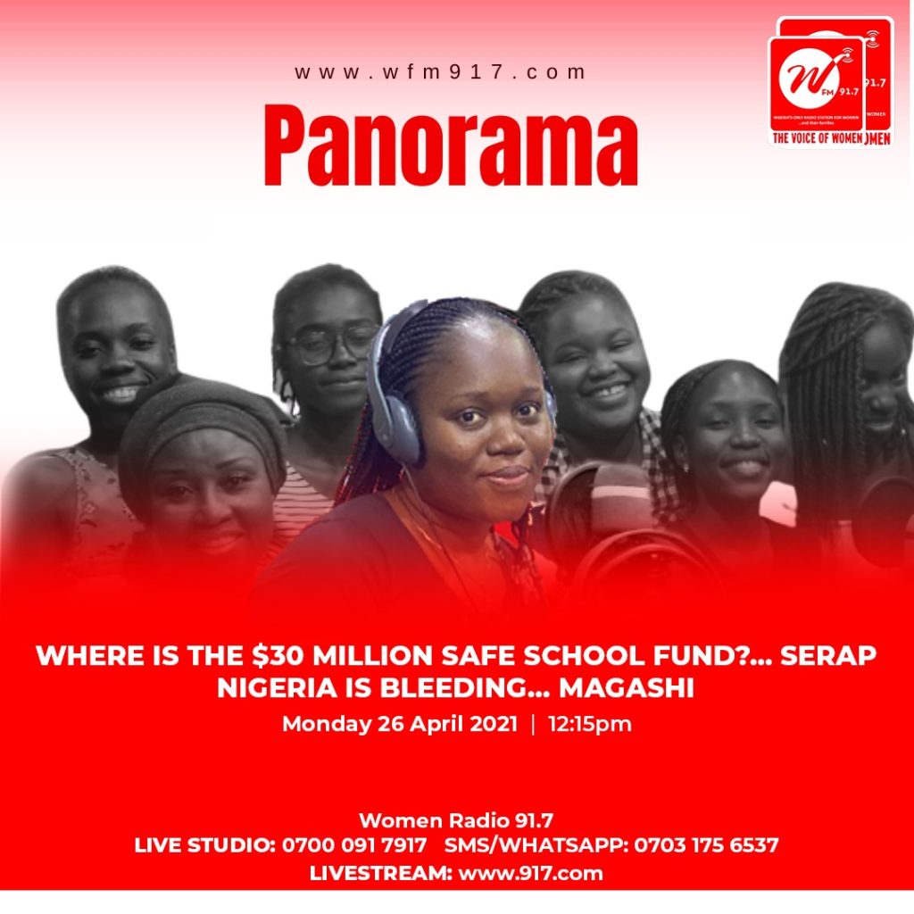 Panorama: Where is the $30 Million Safe School Fund? SERAP Nigeria is Bleeding…Magashi