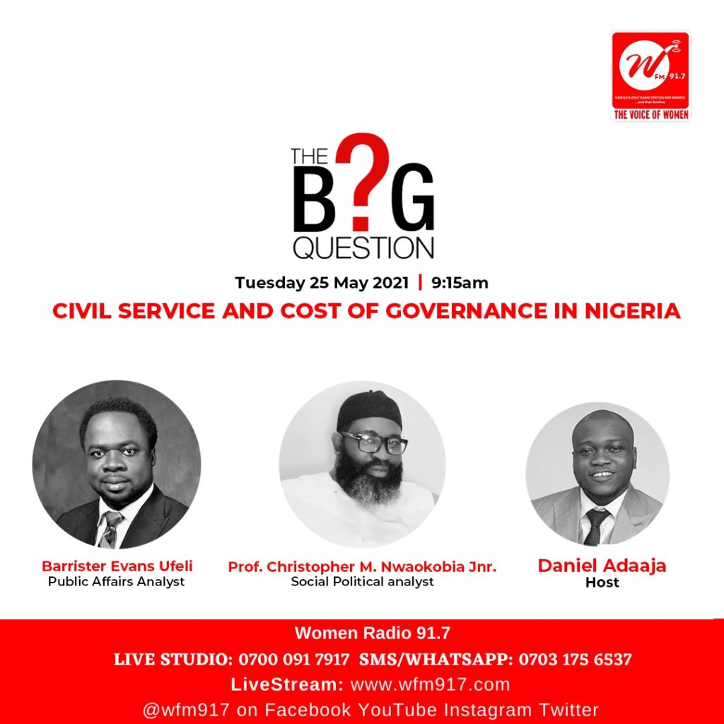 The Big Question: Civil Service and Cost Governance in Nigeria