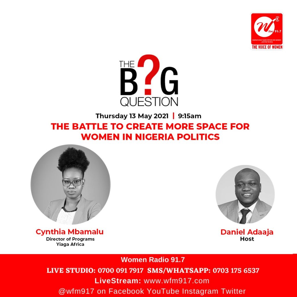 The Big Question: The Battle to Create More Space for Women in Nigeria Politics