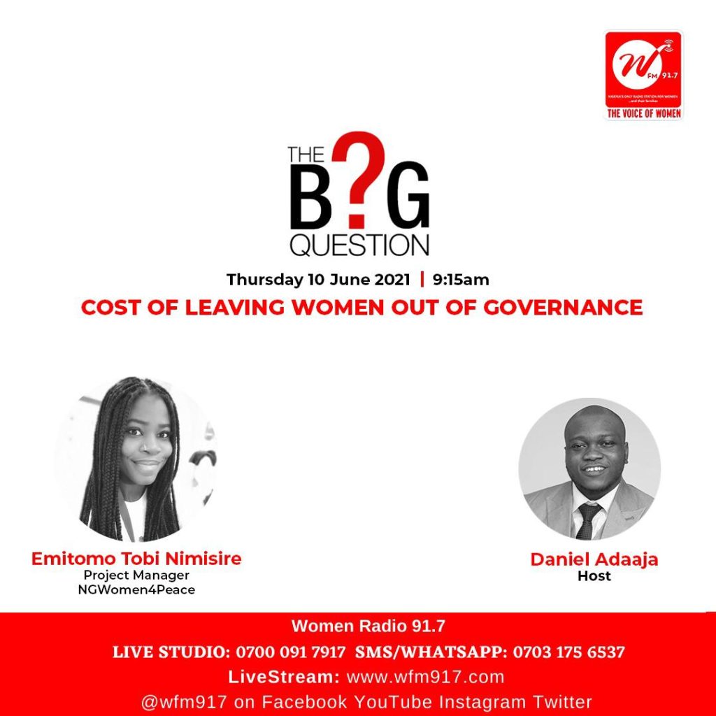 The Big Question: Cost of Leaving Women Out of Governance