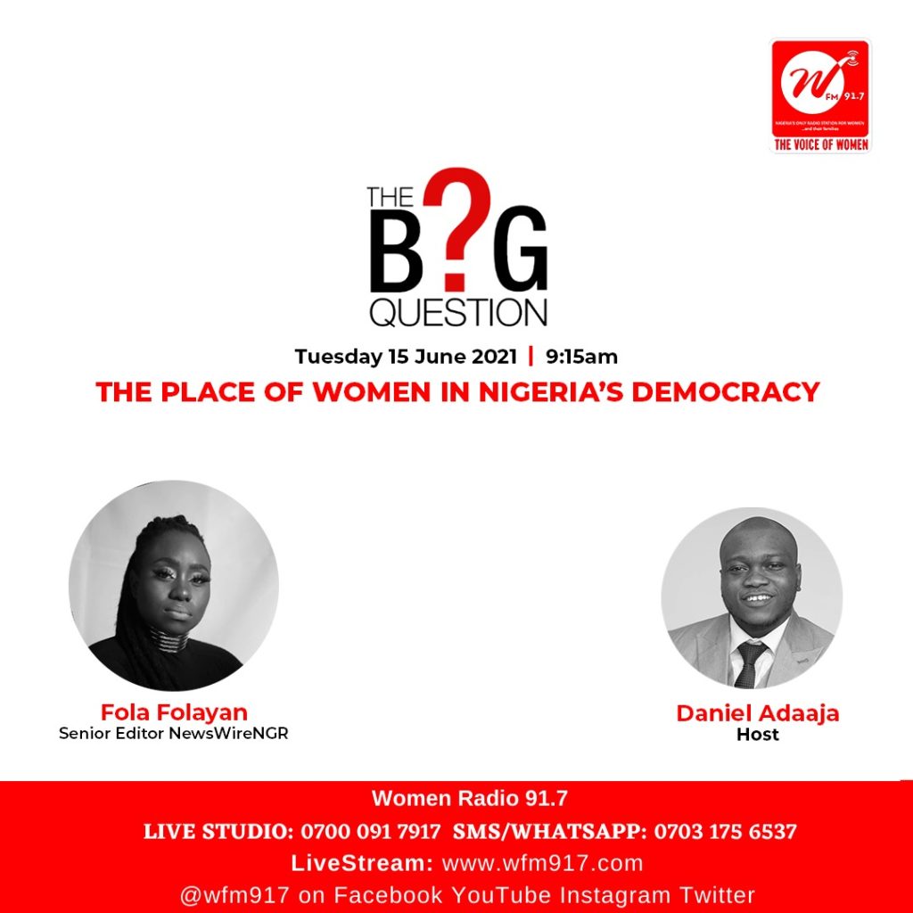 The Big Question: The Place of Women in Nigeria’s Democracy