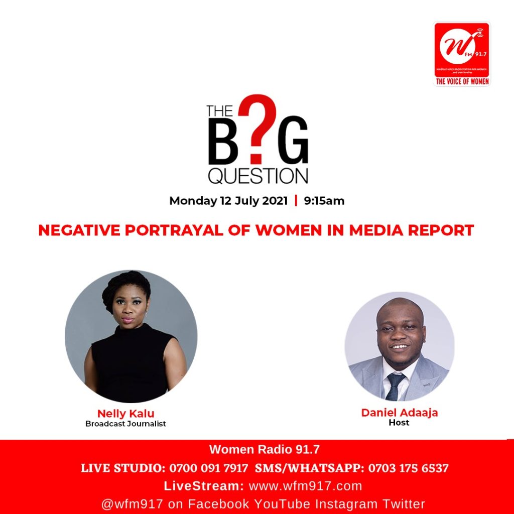 The Big Question: Negative Betrayal of Women in Media Report