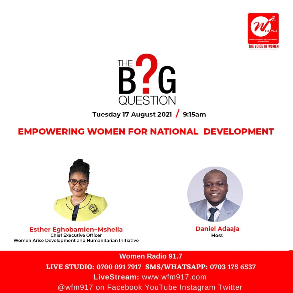 The Big Question: Empowering Women for National Development