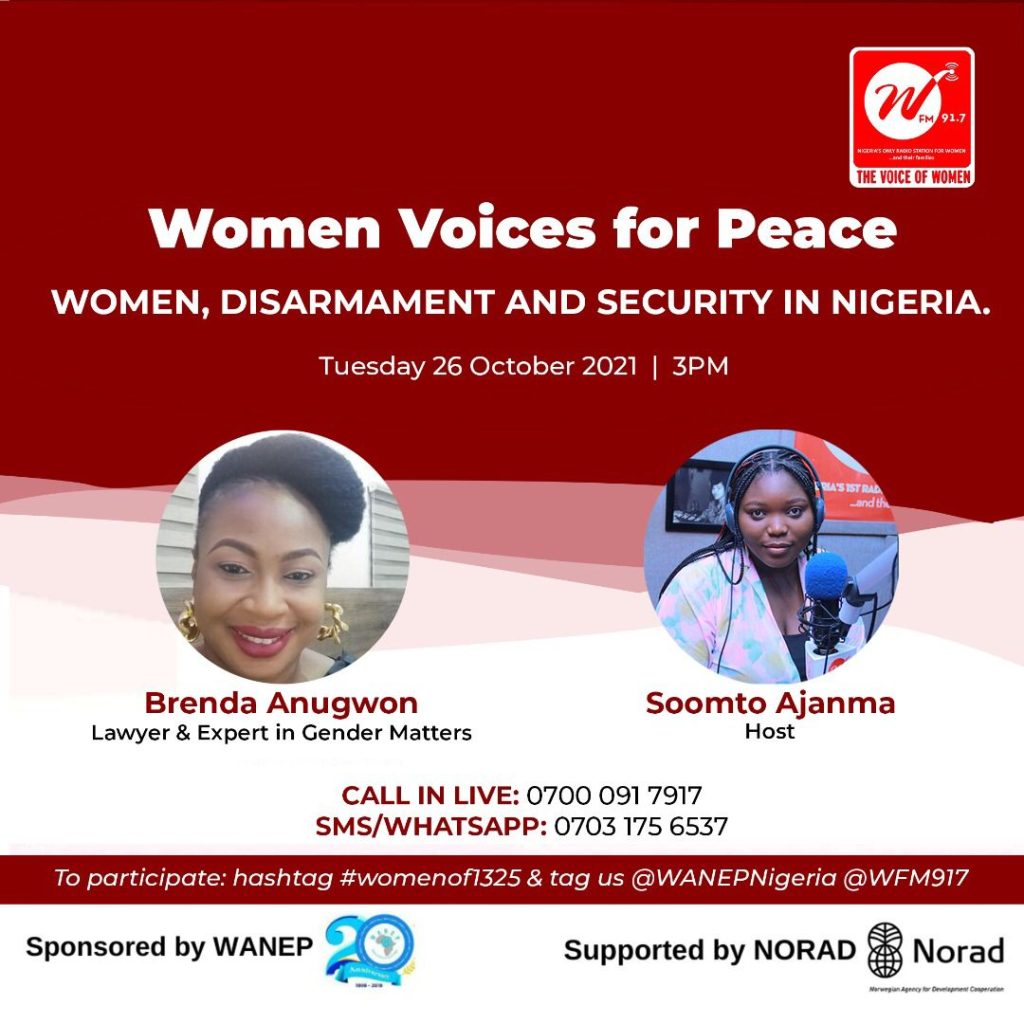 Women Voices for Peace: Women, Disarmament and Security in Nigeria