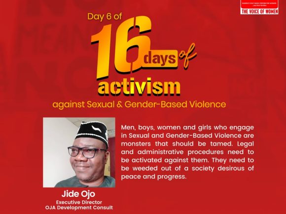 Day 6 of the 16 Days of Activism