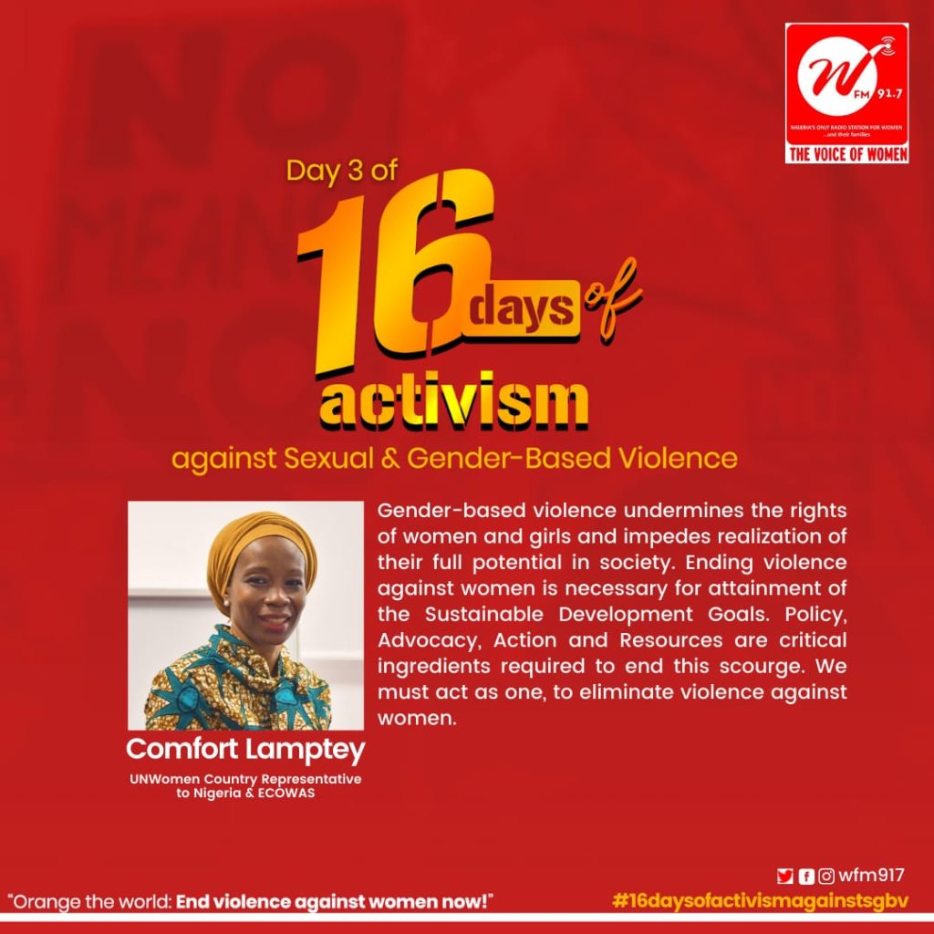 Day 3 of the 16 Days of Activism