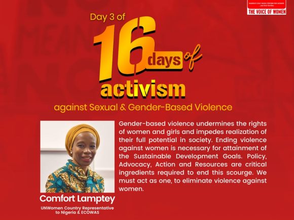 Day 3 of the 16 Days of Activism