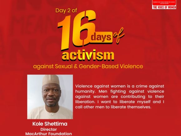 Day 2 of 16 Days of Activism: Against Sexual and Gender Based Violence