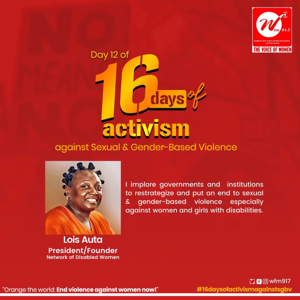 Day 12 of 16 Days of Activism – Against Sexual and Gender-Based Violence