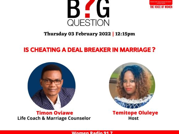 Is cheating a deal breaker in marriage?