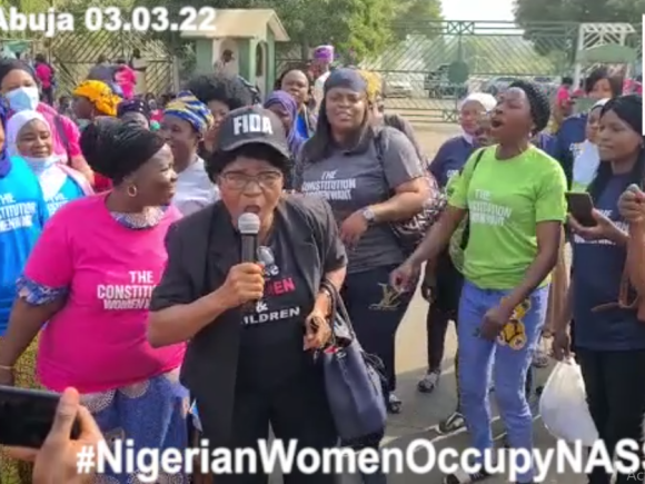 Nigerian Women At The National Assembly Day 2 – Thursday 3 March 2022