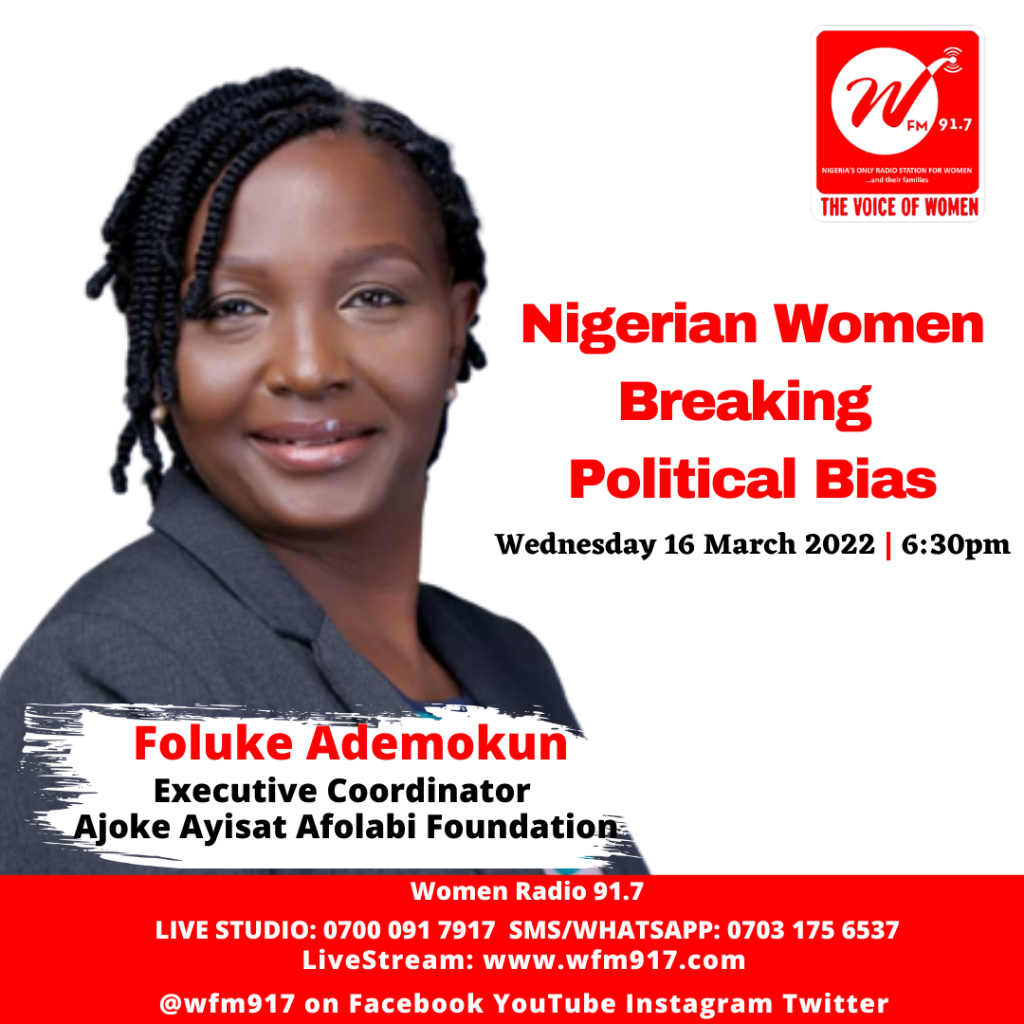 Nigerian Women Breaking  Political Bias