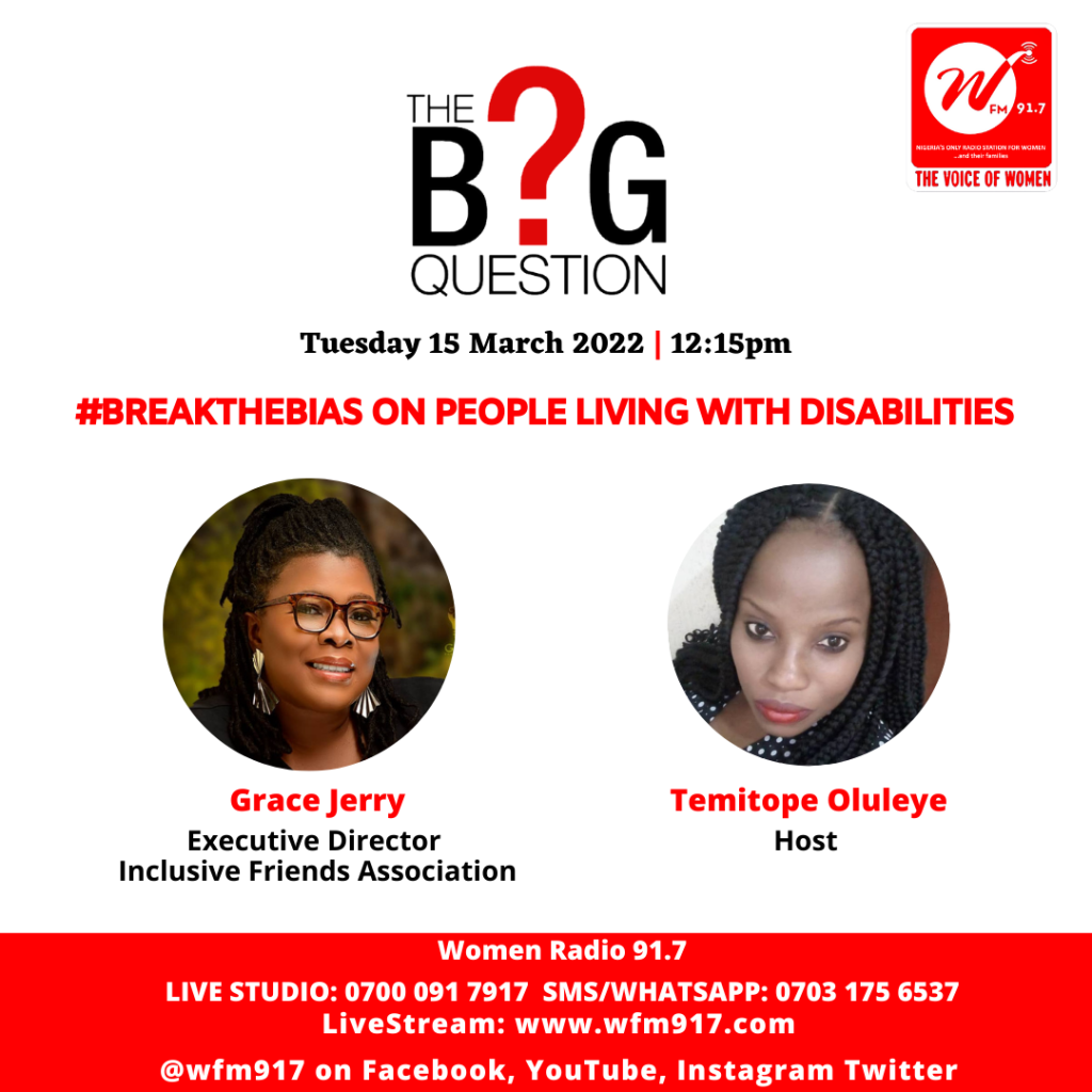 #BreakTheBias on People Living with Disabilities