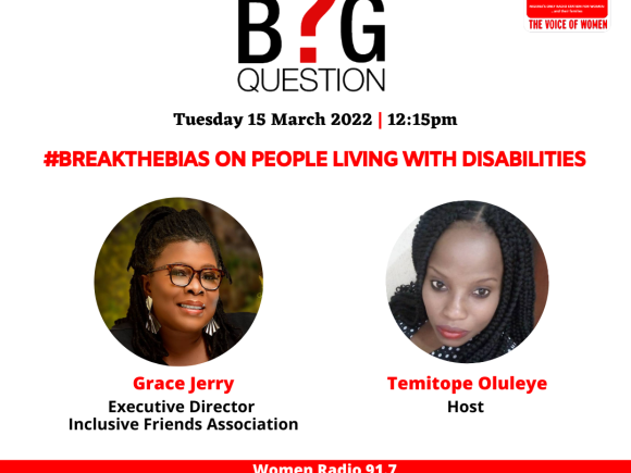 #BreakTheBias on People Living with Disabilities