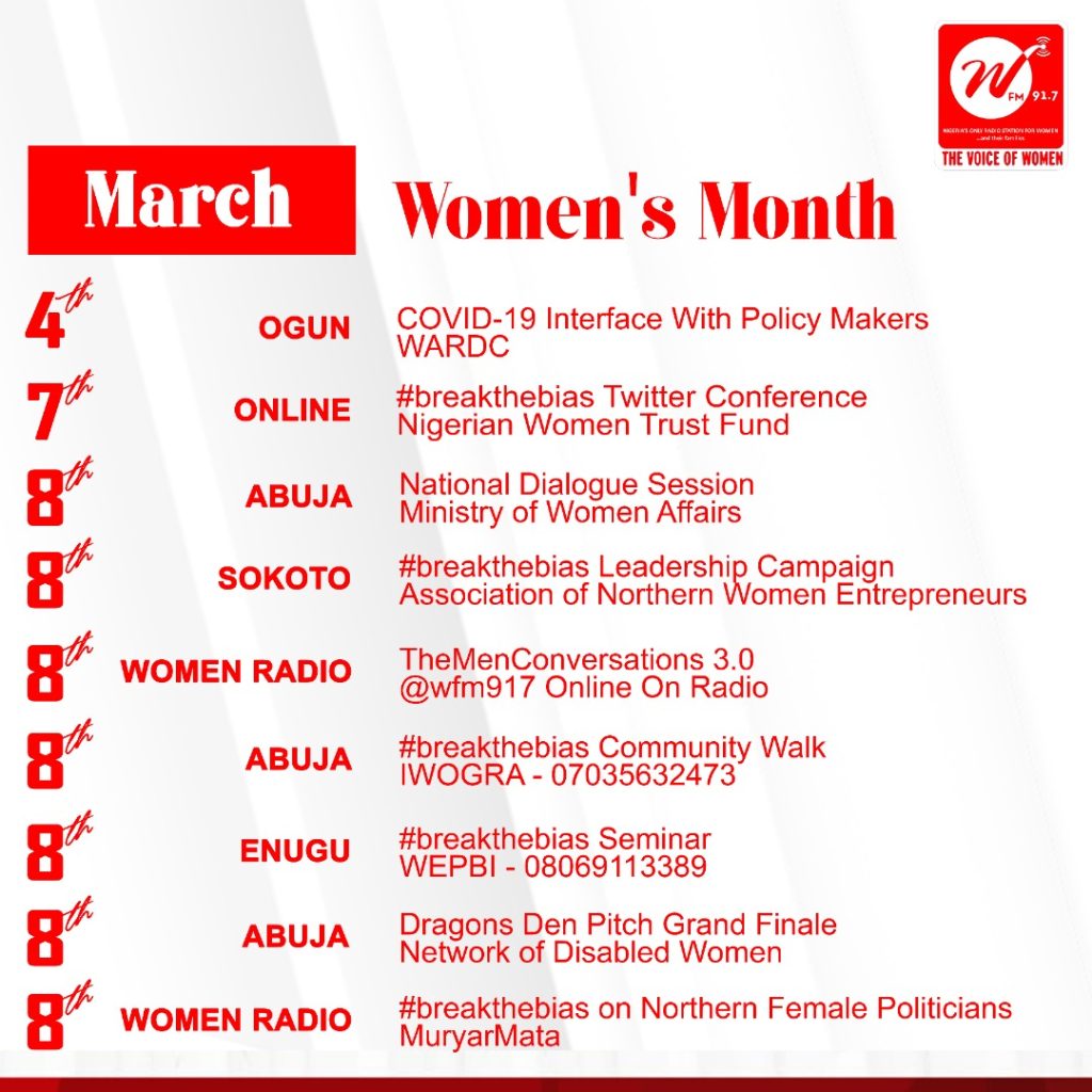 March: Women’s Month