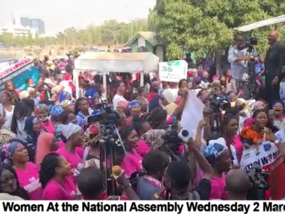 Nigerian Women At The National Assembly Wednesday 2 March 2022