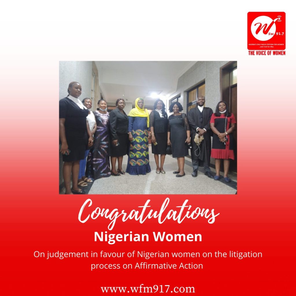 Congratulations Nigerian Women