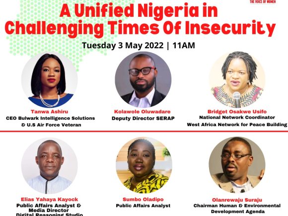 A Unified Nigeria in Challenging Times Of Insecurity