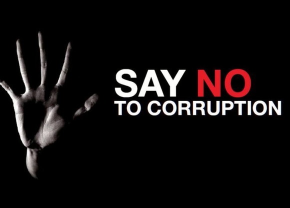 Corruption no get face! (No hiding for Corruption)