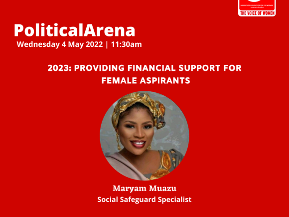 2023: Providing Financial Support for  Female Aspirants