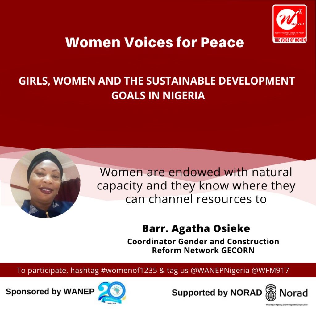 Girls, women and the sustainable development goals in Nigeria