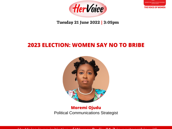 2023 Elections: WOMEN SAY NO TO BRIBE