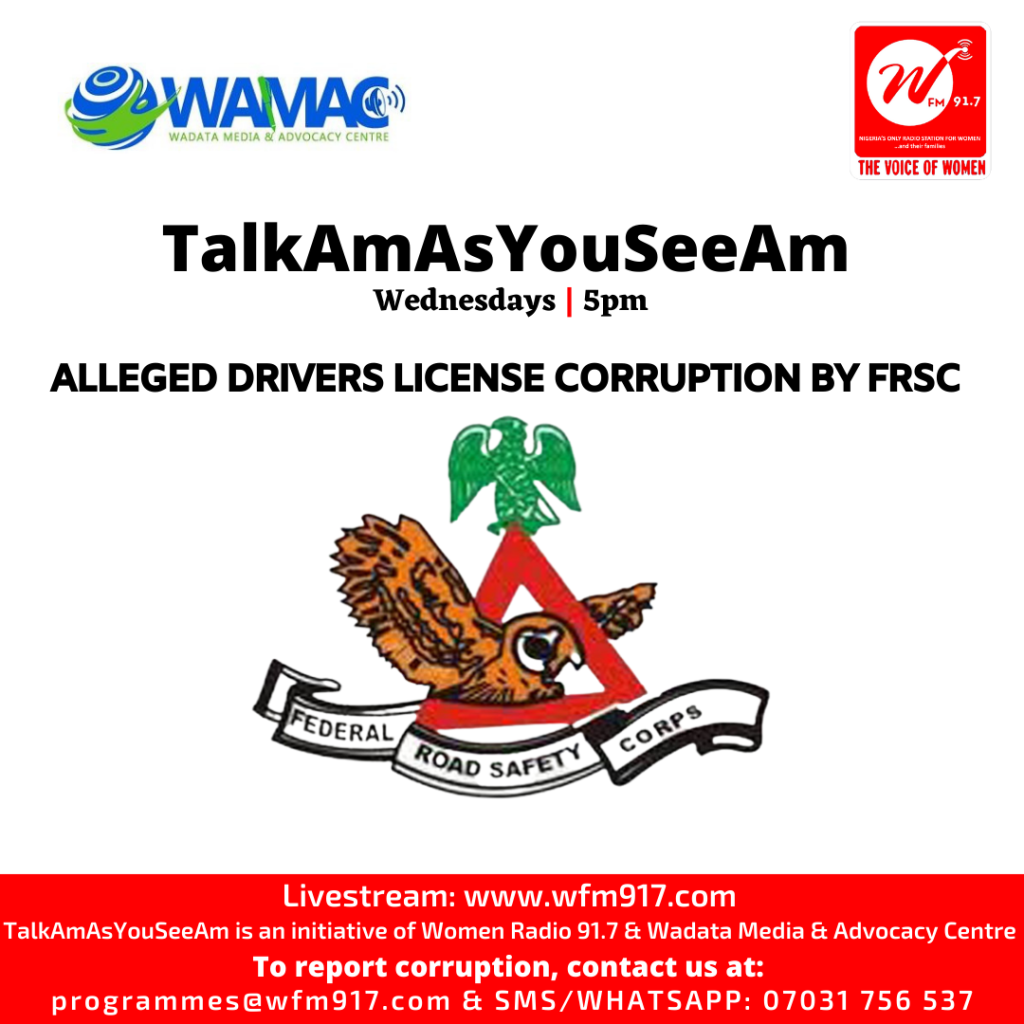 Alleged drivers license corruption by FRSC