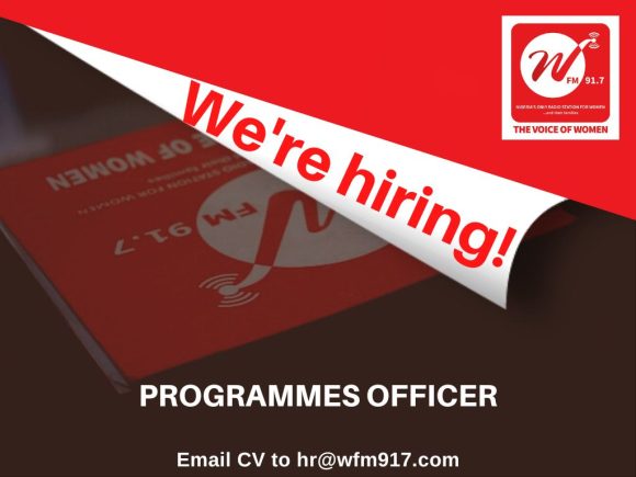 Vacancy -Programmes officer